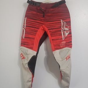 Fly Racing Kinetic Wave pants Red/Grey Size 30